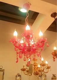 फांसी घर की सजावट की छत एक्रिलिक साफ झूमर रोशनी 110-240V