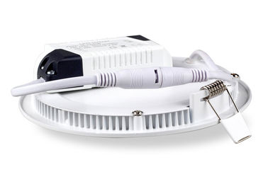 राउंड आइवरी अल्ट्रा पतला एलईडी पैनल लाइट इंडोर 8 &amp;#39;&amp;#39; 18W 220V - 240V