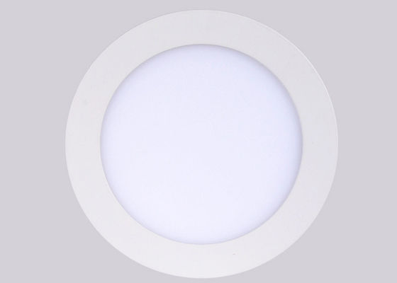 राउंड आइवरी अल्ट्रा पतला एलईडी पैनल लाइट इंडोर 8 &#39;&#39; 18W 220V - 240V