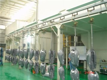 दीपक Electrostatic पाउडर Coaitng उत्पादन लाइन के साथ मैन्युअल ठोकरें
