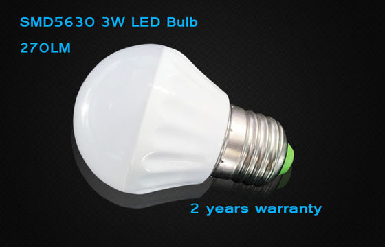 2700-6500K 800 लुमेन के साथ G45 E27 / E14 एलईडी लाइट बल्ब एलईडी ग्लोब बल्ब 3W 35000H होम प्रकाश