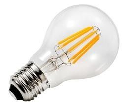 630lm 6W Dimmable एलईडी बल्ब रेशा ग्लोब के आकार का शयन कक्ष के लिए एलईडी लाइट बल्ब