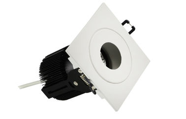 IP20 इंडोर 10W स्क्वायर एलईडी Downlights क्री चिप CRI 80 900lm
